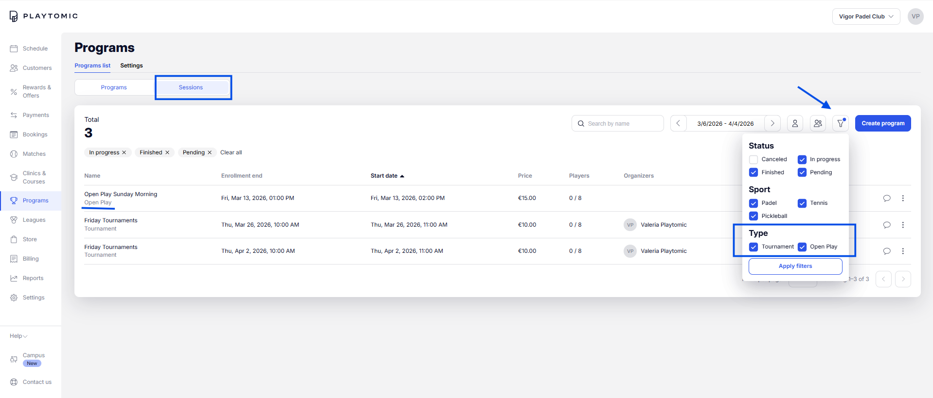 open play session list.png