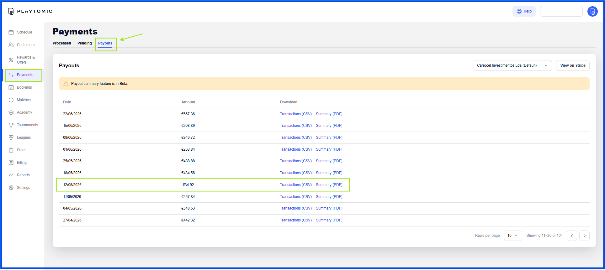 Negative payout in Playtomic Manager.png